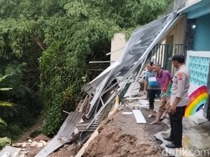Hujan Deras Picu Longsor 4 Titik di Klaten, Ini Lokasinya