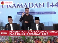 Video: Pemerintah Tetapkan Awal Ramadan Pada Kamis 19 Februari 2026