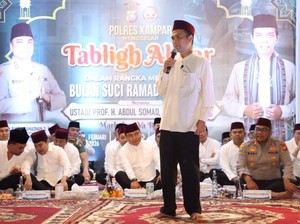 Polres Kampar Gelar Tabligh Akbar Jelang Ramadan 2026 Bareng UAS