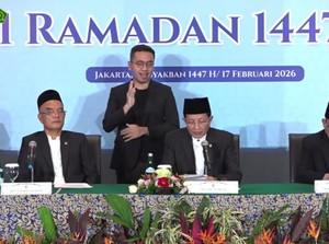 Pemerintah Resmi Tetapkan 1 Ramadhan 1447 H Jatuh pada Kamis 19 Februari 2026