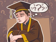 Foto: Ilustrasi wisudawan. (Edward Ricardo/CNBC Indonesia)