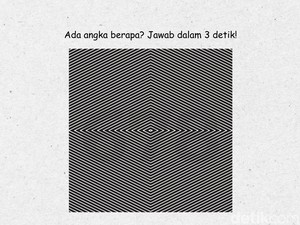Jangan Terkecoh dengan Garis-Garisnya, Ada Angka Rahasia di Dalam Gambar Ini