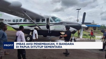 Video: Imbas Aksi Penembakan, 11 Bandara di Papua Ditutup Sementara