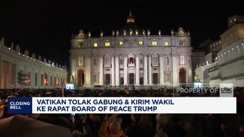 Video: Vatikan Tolak Gabung & Kirim Wakil Ke Rapat Board of Peace