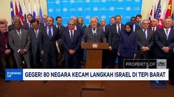 Video: Geger! 80 negara kecam langkah Israel di Tepi Barat
