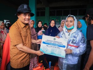 Ahmad Luthfi Pastikan Huntara untuk Korban Tanah Gerak di Brebes