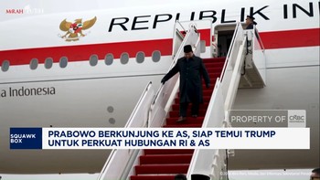 Video: Prabowo ke AS, Siap Temui Trump Perkuat Hubungan RI & AS