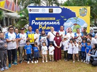 Dorong Keberlanjutan, PTPP Sinergikan Program Tanam Pohon dan K3