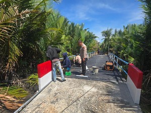 Polda Riau Rampungkan Pembangunan 14 Jembatan Wujudkan Aksesibilitas Warga