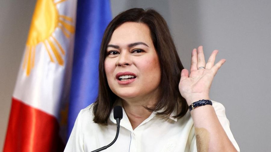 Wakil Presiden Filipina Sara Duterte. (REUTERS/Eloisa Lopez/File Photo)