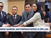 Video: Ahmad Sahroni Jadi Pimpinan Komisi III DPR Lagi
