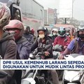 Video: DPR Usul Larang Motor Untuk Mudik Lintas Provinsi