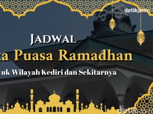 Jadwal Buka Puasa Kediri dan Sekitarnya Hari Ini 23 Februari 2026