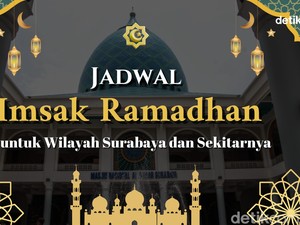Jadwal Imsak Surabaya dan Sekitarnya Jumat 27 Februari 2026