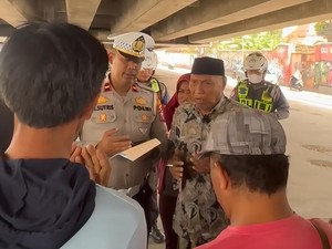 Dibebaskan dari Tilang, 25 Pelanggar di Jombang Cuma Dihukum Baca Doa