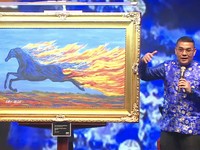 Orang Terkaya RI Rebutan Lelang Lukisan SBY, Laku Seharga Rp 6,5 M