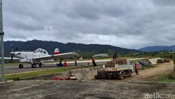 Pesawat Pengangkut BBM Diduga Jatuh di Krayan, Asap Hitam Membubung