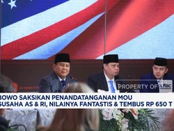 Video: Prabowo Saksikan Penandatanganan MOU Rp 650 T Pengusaha RI & AS