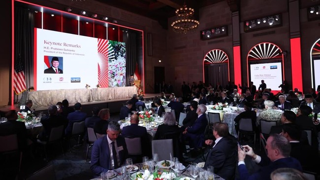 Prabowo Pamer Hemat Anggaran Rp304 T di Hadapan Pengusaha AS