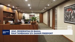 Video: 2041, Pemerintah RI Bakal Raih Tambahan 12% Saham Freeport