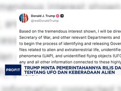 Video: Trump Minta Rilis Data Tentang UFO & Keberadaan Alien