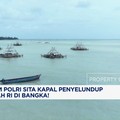 Video: Bareskrim Polri Sita Kapal Penyelundup Pasir Timah RI di Bangka