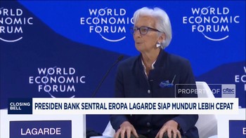Video: Presiden Bank Sentral Eropa Lagarde Siap Mundur Lebih Cepat