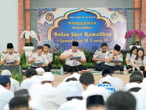 Ramadan di Balik Jeruji, Ratusan Warga Binaan LP Kerobokan Puasa-Tarawih