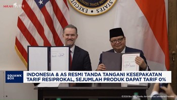 Video: Indonesia & AS Resmi Tanda Tangani Kesepakatan Tarif Resiprokal