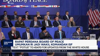 Video: RI Jadi Wakil Komandan Pasukan Stabilitas Gaza di BoP Trump