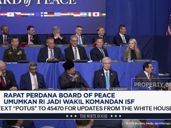 Video: RI Jadi Wakil Komandan Pasukan Stabilitas Gaza di BoP Trump
