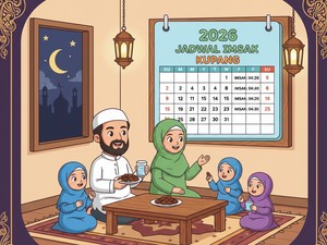 Jadwal Imsak Kota Kupang dan Wilayah NTT Hari Ini Kamis 19 Maret 2026
