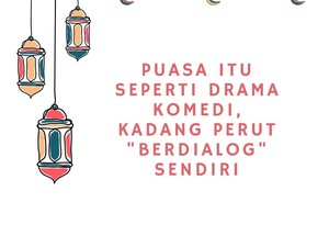 30 Kata-Kata Semangat Puasa Lucu Bikin Ngakak, Auto Kuat Sampai Magrib!