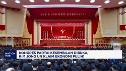 Video: Kongres Partai Dibuka, Kim Jong Un Klaim Ekonomi Pulih
