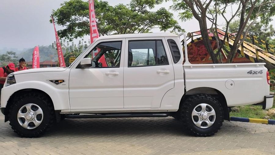Mobil Pickup Mahindra Scorpio. (Dok. Detikcom/Luthfi Anshori)