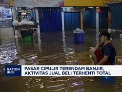Video: Pasar Cipulir Terendam Banjir, Aktivitas Terhenti Total