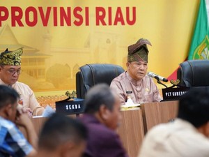 Plt Gubernur Riau Ungkap Program Prioritas 2026, Pelayanan-Tunda Salur