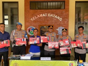 Sopir Truk Pengedar Sabu di Karangasem Tabrak Polisi hingga Patah Kaki