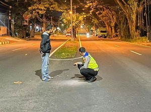 Ditabrak Motor Saat Menyeberang, Wanita di Karangasem Patah Tulang Panggul
