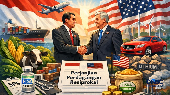 Ini Daftar Hambatan Impor Produk AS yang Dihapus RI