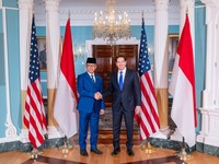 Menlu RI Sugiono Bertemu Menlu AS Marco Rubio, Bahas Apa Saja?