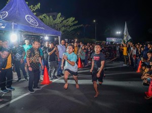 Ganti Balap Liar dengan Lari, Cara Polda Riau Rangkul Pemuda di Pekanbaru