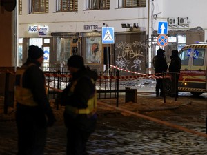 Video Detik-detik Ledakan di Lviv Ukraina Tewaskan Seorang Polisi