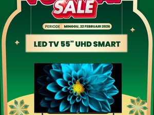Smart TV 55 Diskon Besar di Transmart Full Day Sale