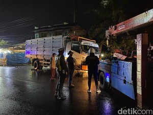 Sopir Truk Jadi Tersangka Laka Maut Tewaskan Ojol di Kota Batu