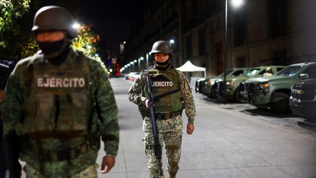 Potret Mencekam Meksiko Usai Gembong Kartel Narkoba El Mencho Tewas