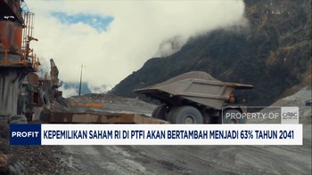 Video: Saham RI di Freeport Akan Naik Jadi 63% Tahun 2041