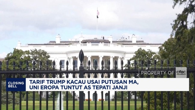 Tarif Trump Kacau Usai Putusan MA, Uni Eropa Tuntut AS Tepati Janji