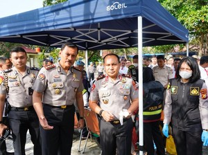 Kapolda Riau Ikut Dites Urine: Tak Ada Ampun bagi Pengguna Narkoba