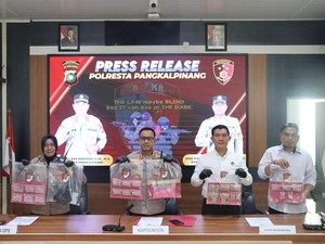 Polresta Pangkalpinang Gagalkan Peredaran Ribuan Pil Ekstasi